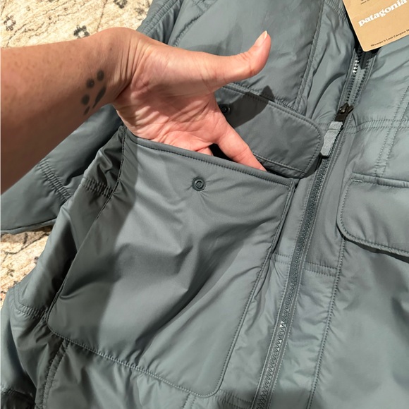 Patagonia Women’s Puffer Coat | Size Small | Blue/Teal | NWT - Picture 4 of 6